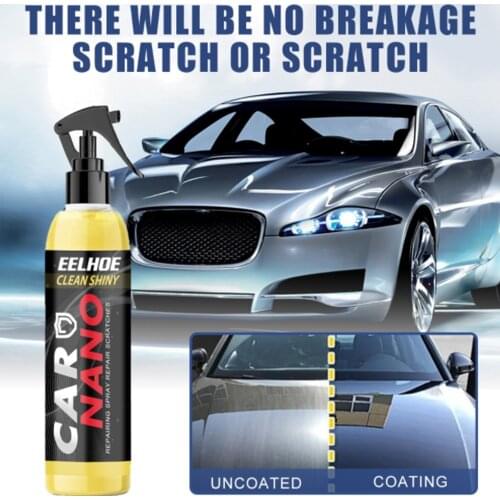 Automotive Nano Spray Rapid Glass Coating Paint Agent Sealing Glaze Plating Crystal Coating Care Polishing Car Cleaning Tool 1PC