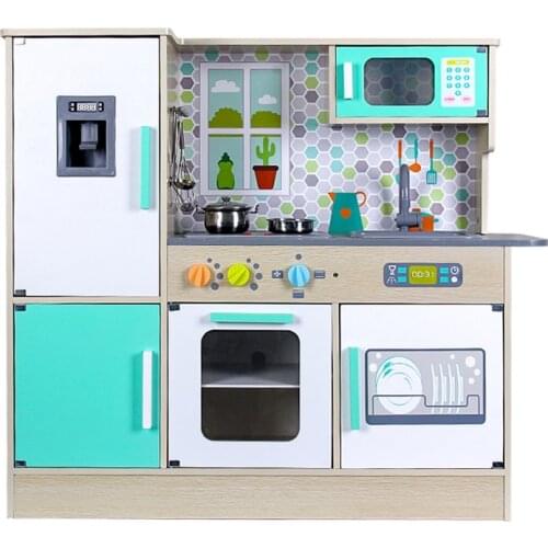 Childrens Simulation Play House Set Girl Variety Kitchen Wooden Child Boy Early Education Educational Toys