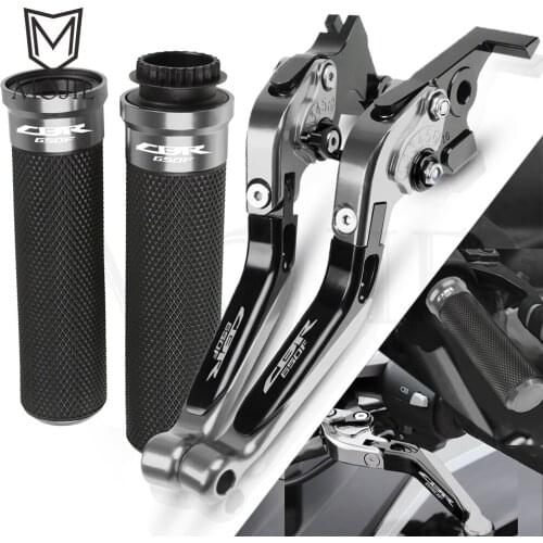 For Honda CBR650F CBR 650F 650 F CBR650 F 2014-2018 2015 2016 2017 Motorcycle CNC Brake Clutch Levers Handlebar Hand Grips Set