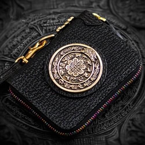 FOJIURETY Zip Wallets