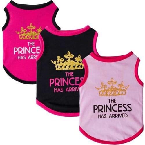 Cotton T Cat Clothes Dogs Shirt For Small Medium French Bulldog Roupa Pet Supplies Vest Spitz Pomeranian Bichon Sleeveless