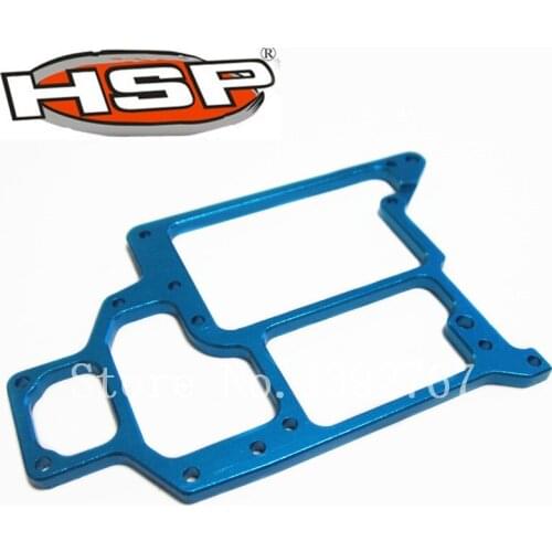 HSP 188065 02069 108065 Upgrade Parts For 1/10 RC Car Spare Parts Aluminum Radio Tray Off Road Monster Truck 94188
