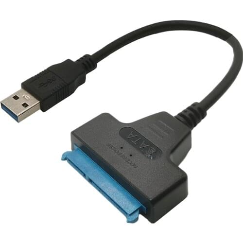 SATA TO USB CABLE USB 3.0 TO SATA 22PIN 7+15 SATA USB CABLE
