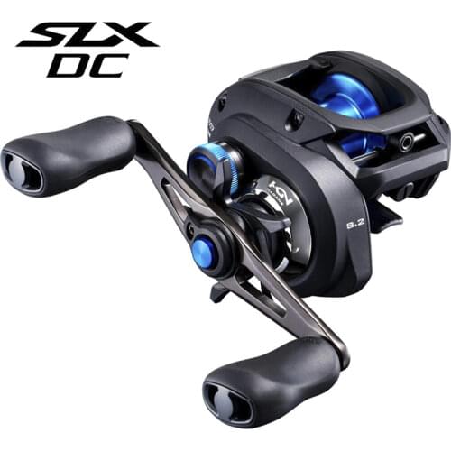 2019 SHIMANO SLX DC 151 150HG 151HG 151XG Baitcasting Fishing Reel HAGANE I-DC4 Super Free Spool Low Profile Fishing Tackle