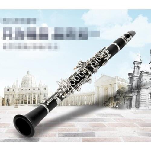 Eb small clarinet bakelite black tube beginner professional examination playing musical instruments