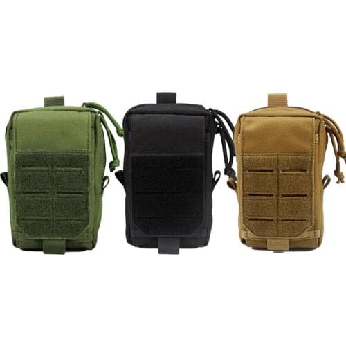 Molle EDC Pouch Bag Ammo Bullet Mobile Phone Storage Bag Pouch For M4 AR15 Xiaomi Ihpone Samsung Hunting Gun Bag Accessories