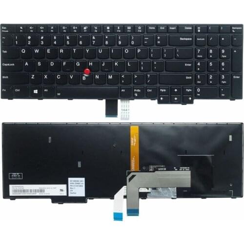 New For IBM for Lenovo for ThinkPad S5 2nd Gen S5-2ND Generation E560P Type 20JA PK131X51B00 US Backlit Keyboard