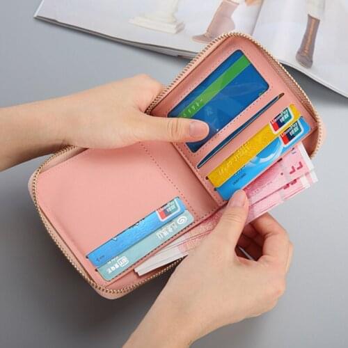 NEW Coin Purses Card Holders Women Wallet Female Leather Tassel Wallets Money Bag Fashion Wine Red Clutch Bag