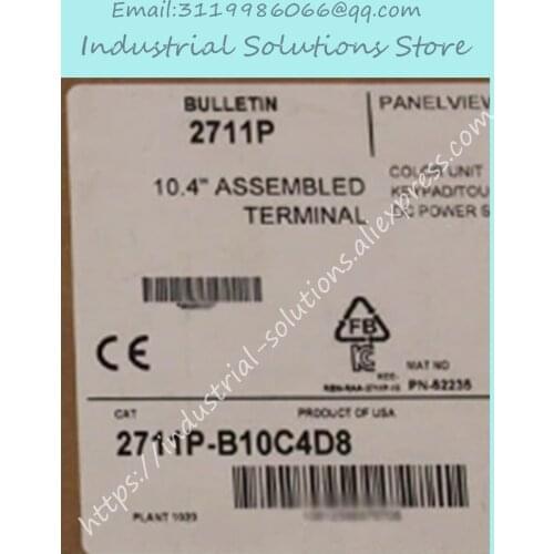 New 2711P-B10C4D8 Industrial Control Touch Screen