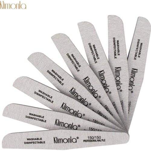 5Pcs/lot Nail Files Professional Nails Tools 150 lime a ongle Blue Nail Files Sanding Sandpaper Nails Accessoires Brush Manicure