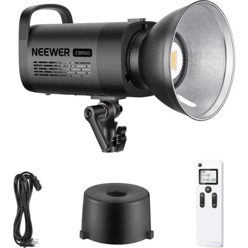 Neewer 150W Dimmable LED Video Light,LED Lighting CRI 97+ and 2.4G Wireless Remote for Studio Video Lighting YouTube Photography