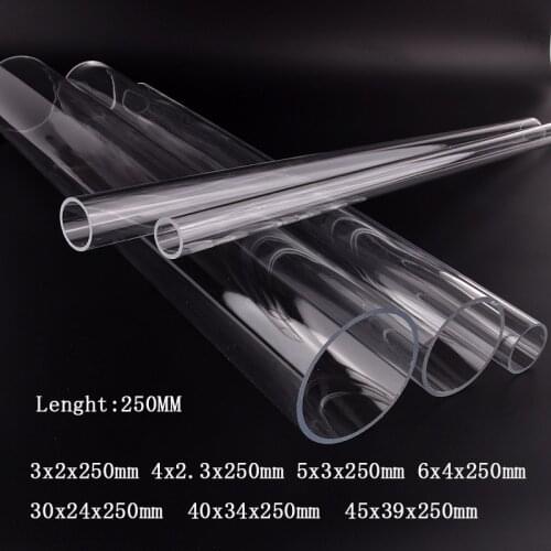 100x95x200mm acrylic transparent tube plexiglass tube for garden irrigation pipe joint