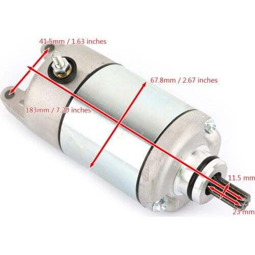Artudatech Starter Motor Starting Fit for Honda CB 500 94/96-2002 CB 500 S Sport 1996-2002 31200-MY5-003 Motorcycle Accessories
