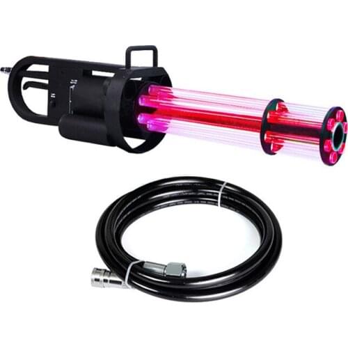 Stage Disco Co2 jet Machine Gatling Handhold Dj LED Co2 Gun for Wedding Party