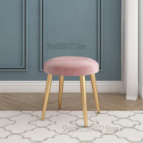 Light luxury net red creative dressing chair Nordic personality fashion dressing stool bedroom simple bay window makeup stool