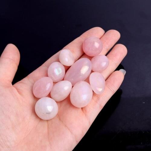 100g/Pack Electroplated Rose Quartz Aura Crystals Tumbled Multicoloured Stones Healing Reiki Gift Decoration Collecting