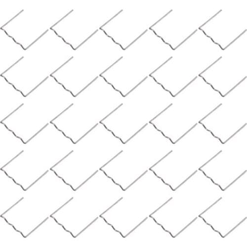 1000Pcs Metal Standard Pre Cut 0.6mm Hot Staples for Plastic Stapler Car Bumper Repair Hine Welder Wires Car Repair Tool