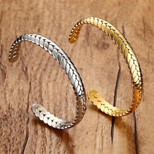 Cuff bangle Bracelets for women 18k gold silver color adjustable jewelry casual Party accessories fashion birthday gifts girls