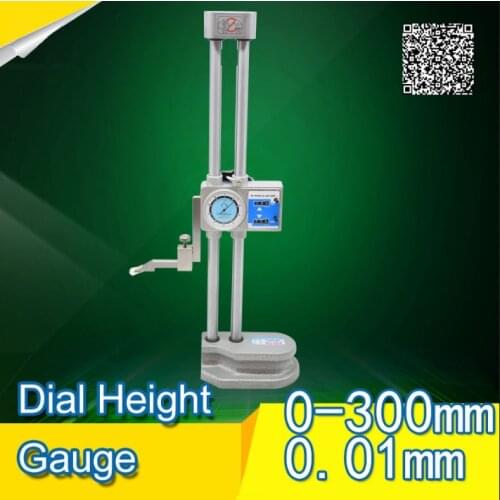 Double-beam Dlal Height Gauges Table column with a high degree of foot 0-300mm*0.01mm Vernier Caliper