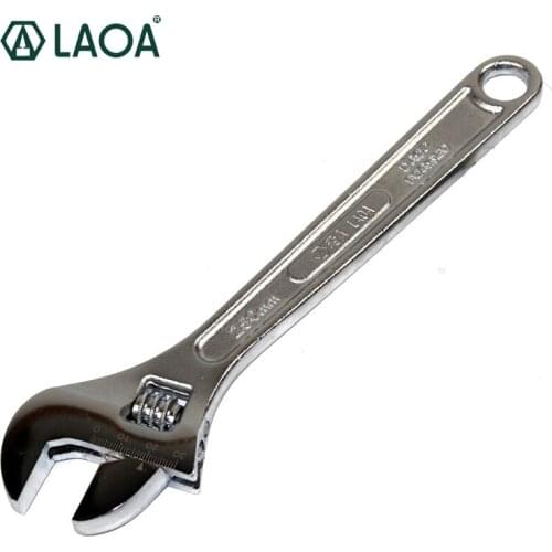 Laoa Multifunctional Adjustable Wrench Steel Wrench Qing Automobile Maintenance Manual Tool