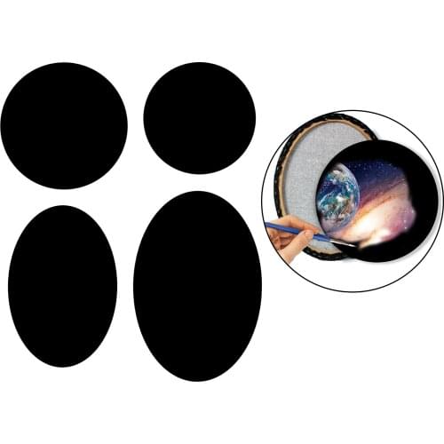 Canvas Primed Canvas Boards Painting Artist Canvas Professional Boards for Painting, Acrylic Painting Board Frame Black