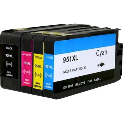 LuoCai compatible ink cartridges For HP950 For HP 950 XL 951XL Officejet pro 8100 8610 8620 8630 8600 8625 printers cartridge