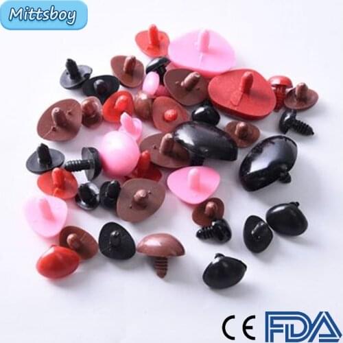 Hot DIY Plastic Doll Joints Accessories Triangular Nose Teddy Bear Toy Making Doll Material Needle Felting for Bear Doll Toy