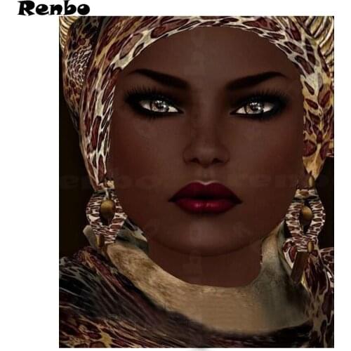 Full Square Drill 5D DIY Diamond Painting Egyptian beauty 3D Embroidery set Cross Stitch Mosaic Picture pastes Decor gift A356