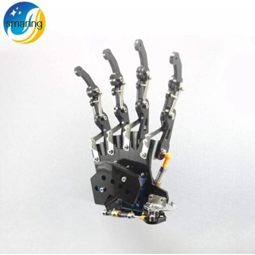 Smarian new hot DIY 5 DOF Robot Five Fingers Metal Mechanical Paw Left and Right Hand RC DIY Robot For Chidren Gift Diy RC Toy