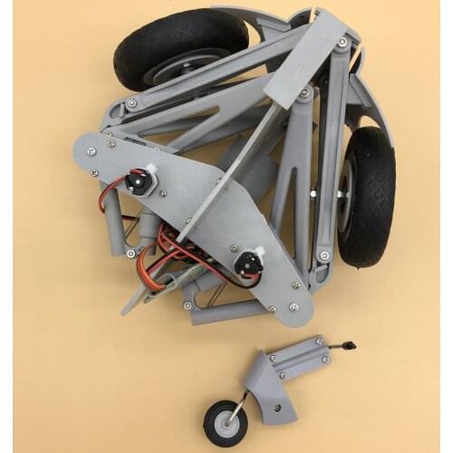 Retract landing gear for Sky flight Hobby 1200mm wingspan F4F rc propeller plane