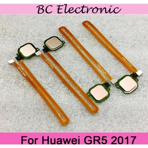 Replacement Fingerprint Scanner For Huawei GR5 GR 5 2017 BLL-L21 BLL-L22 Touch Sensor ID Home Button Return Assembly Flex Cable