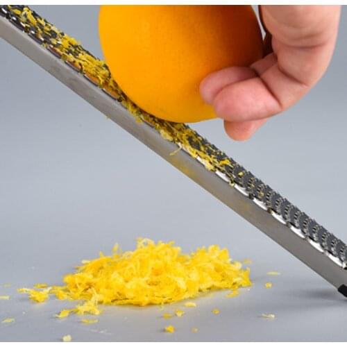 Steel zester and grater Stainless steel grater multi function lemon Vegetable cheese chocolate Zester Grater Peeler Slicer