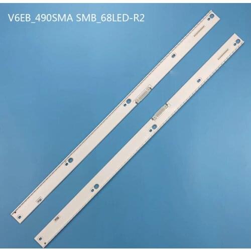 2 PCS LED backlight strip for Samsung UE49KS7000 UE49KS7500 UE49KS8000 UE49KS9000 UN49KS8000 UN49KS9000 BN96-39527A 39528A