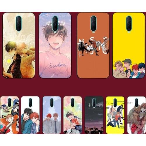 TOPLBPCS Given Yaoi Anime Phone Case for Vivo Y91C Y11 17 19 17 67 81 Oppo A9 2020 Realme c3