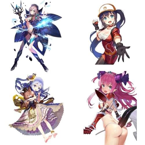 Three Ratels CDM305 Dragon Break Hot game vinyl japanese anime stickers car sticker wall stickers for gabinete gamer