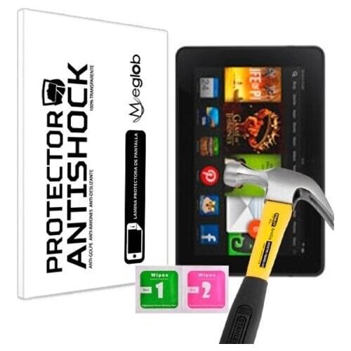 Screen protector Anti-Shock Anti-scratch Anti-Shatter compatible with Amazon Kindle Fire HD (2013)