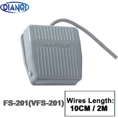 FS-201 VFS-201 Foot Switch Series Foot Switch Pedal Foot Control Switch 250V 10A