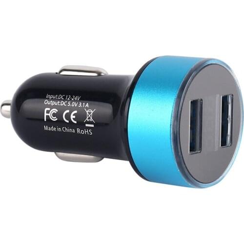 3.1A LED display dual USB car charger for Chery Tiggo Fulwin A1 A3 QQ E3 E5 G5 V5/EMGRAND EC7 EC7-RV EC8 Geely Vision SC7 MK