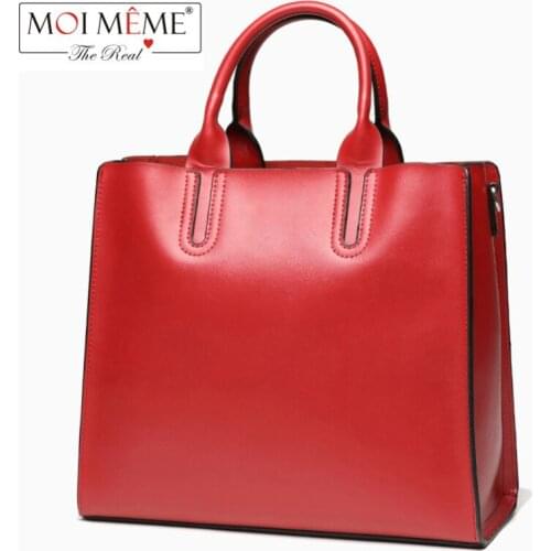 New high quality luxury women Genuine Leather bags