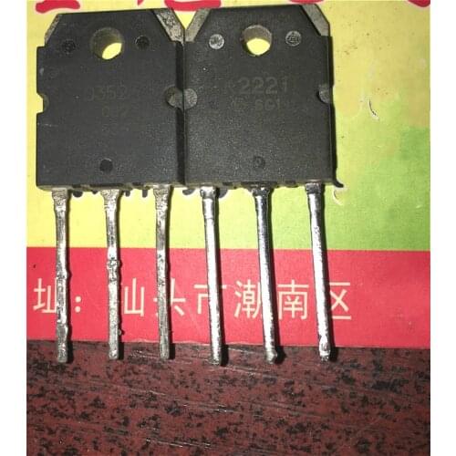 5 pairs = 5pieces K2221 + 5pieces J352 / 2SK2221 2SJ352