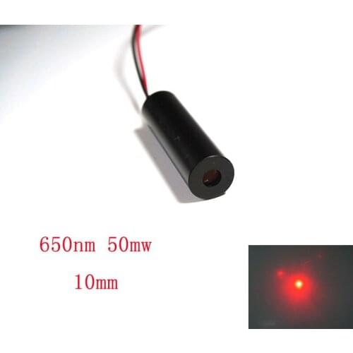 650nm 50mw red laser module full circle spot positioning laser module