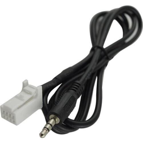 Car 3.5mm Auido AUX 8-Pin Adapter Input Cable Car Audio Adapter Cable AUX Harness For Nissan Vehicles Car Accessories