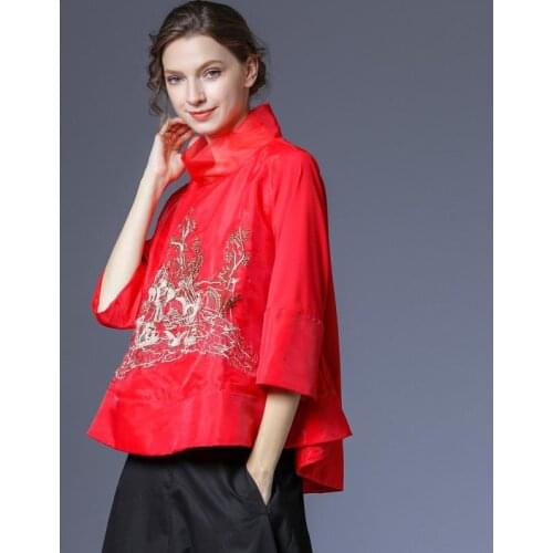 AZTERUMI Women's Oversized Shirts