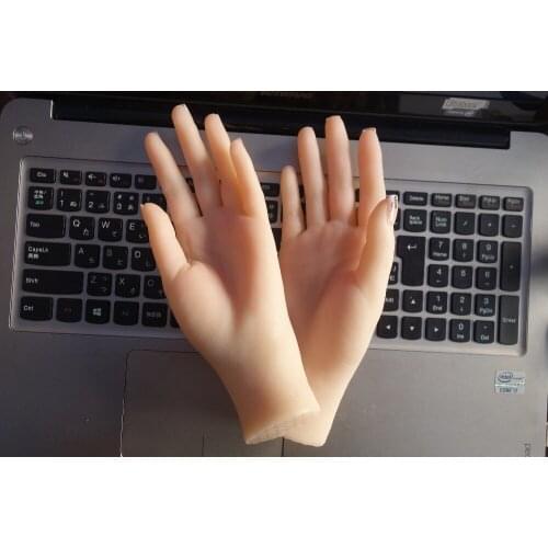 Free Shipping!! High Quality Female Silicone Mannequin Hand Lifelike Mannequin Hand Model Hot Sale
