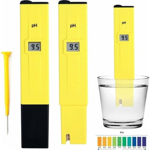 New Arrival Electric PH Meter Measurement Pen Suitable for Hydroponics Water Aquarium Pool Test Handheld PH Tester Tool pens