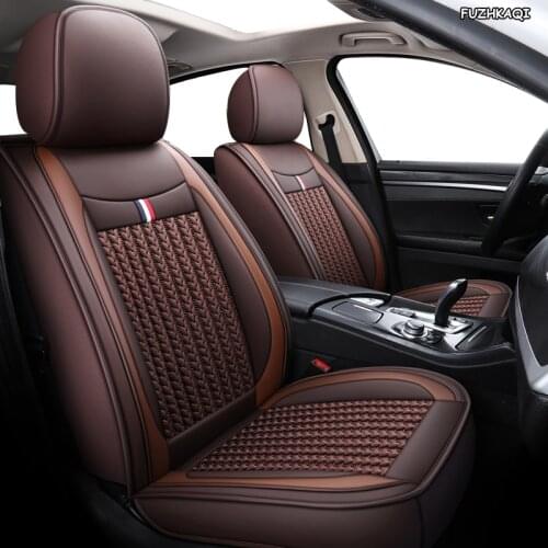 FUZHKAQI 1 PCS car seat cover For peugeot 207 201 301 307 sw 508 sw 308 206 4007 2008 5008 2010 3008 607 507 accessories seats