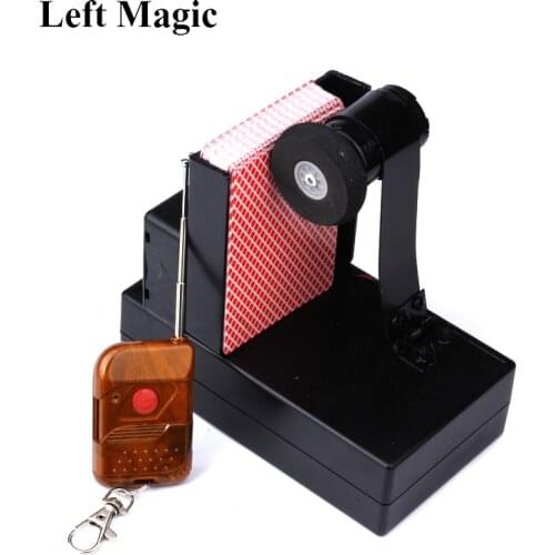 Remote Control Card Fountain Magic Tricks Spray Card Device Magic Props Stage Accessories Ountain Magic Metalism Gimmick G8097