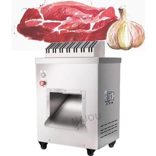 Commercial Meat slicer Electric Meat cutter Stainless steel Slice machine Meat cut machine 550kg/h 2200W slices cut silk