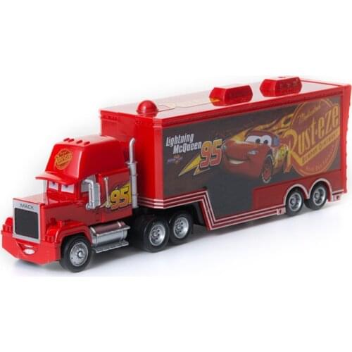 Cars Disney Pixar Cars 3 Toys No.95 Mack Uncle Truck Lightning McQueen Jackson Storm Diecast Model Car Toy Kids Gifts