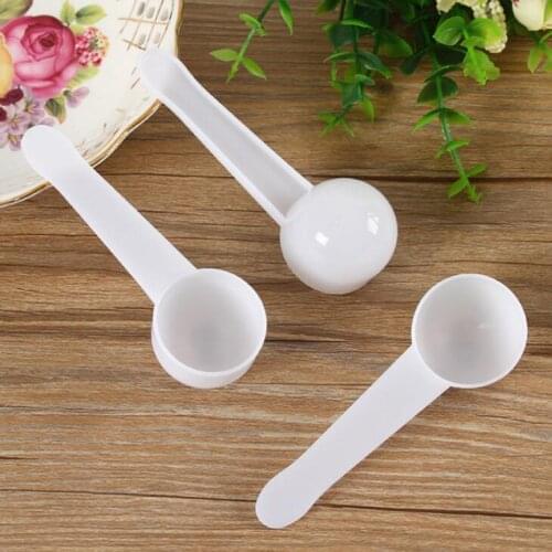 10ml 5g Measuring Plastic Scoop PP Measure Spoon Plastic Measuring Scoop 5g Measure Spoons Kitchen Tool LX1242